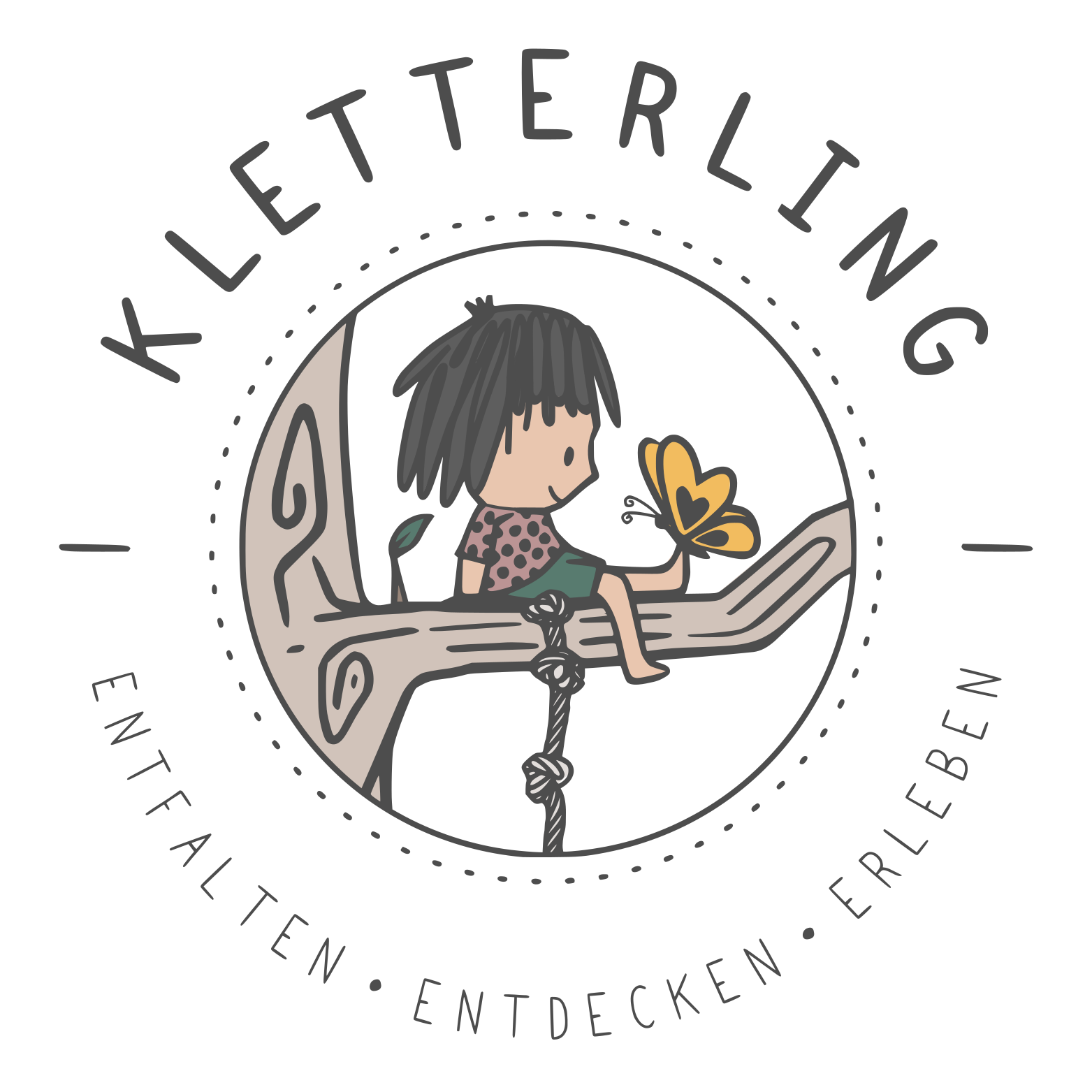 Kletterling Logo Reverse farbig deutsch 2023